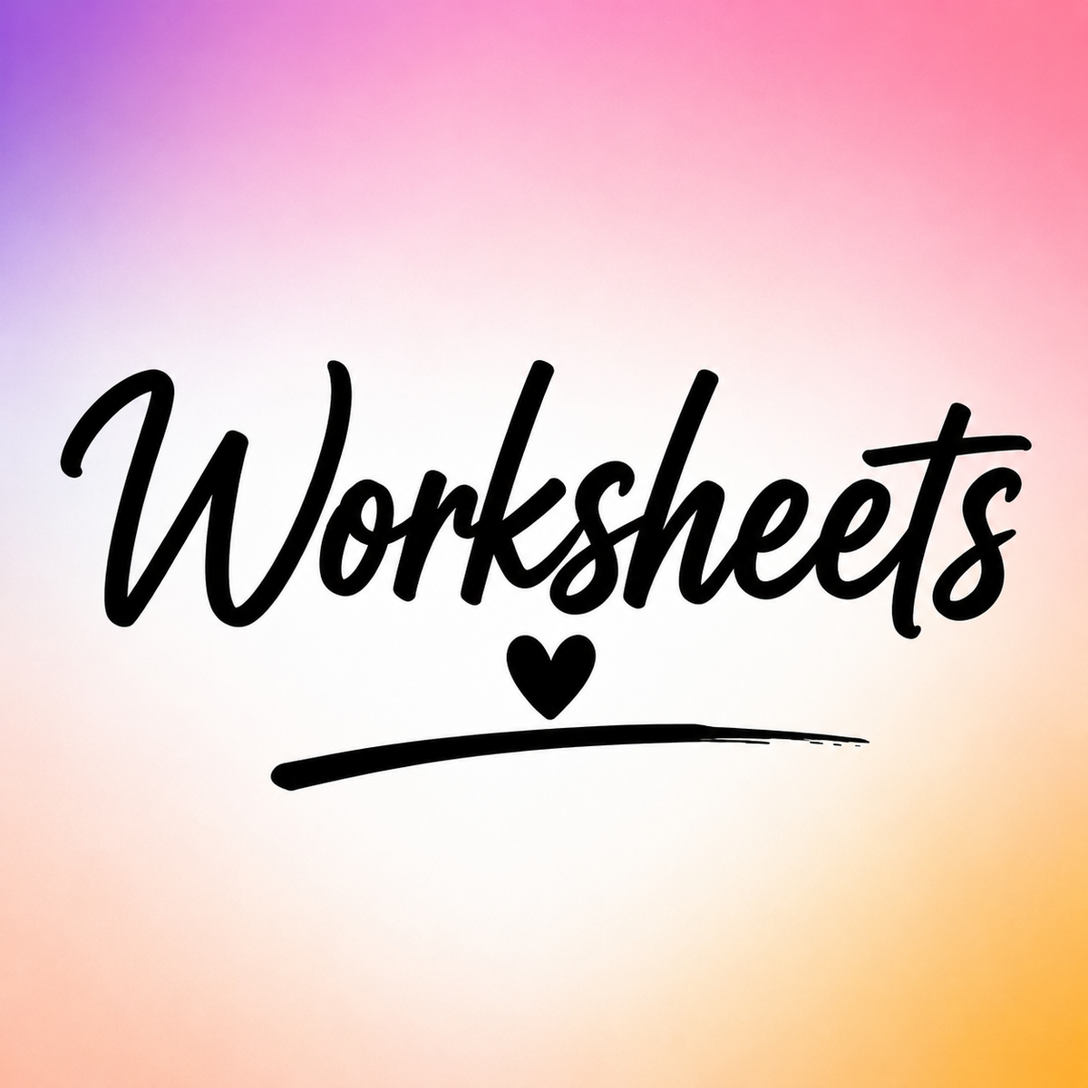Worksheets