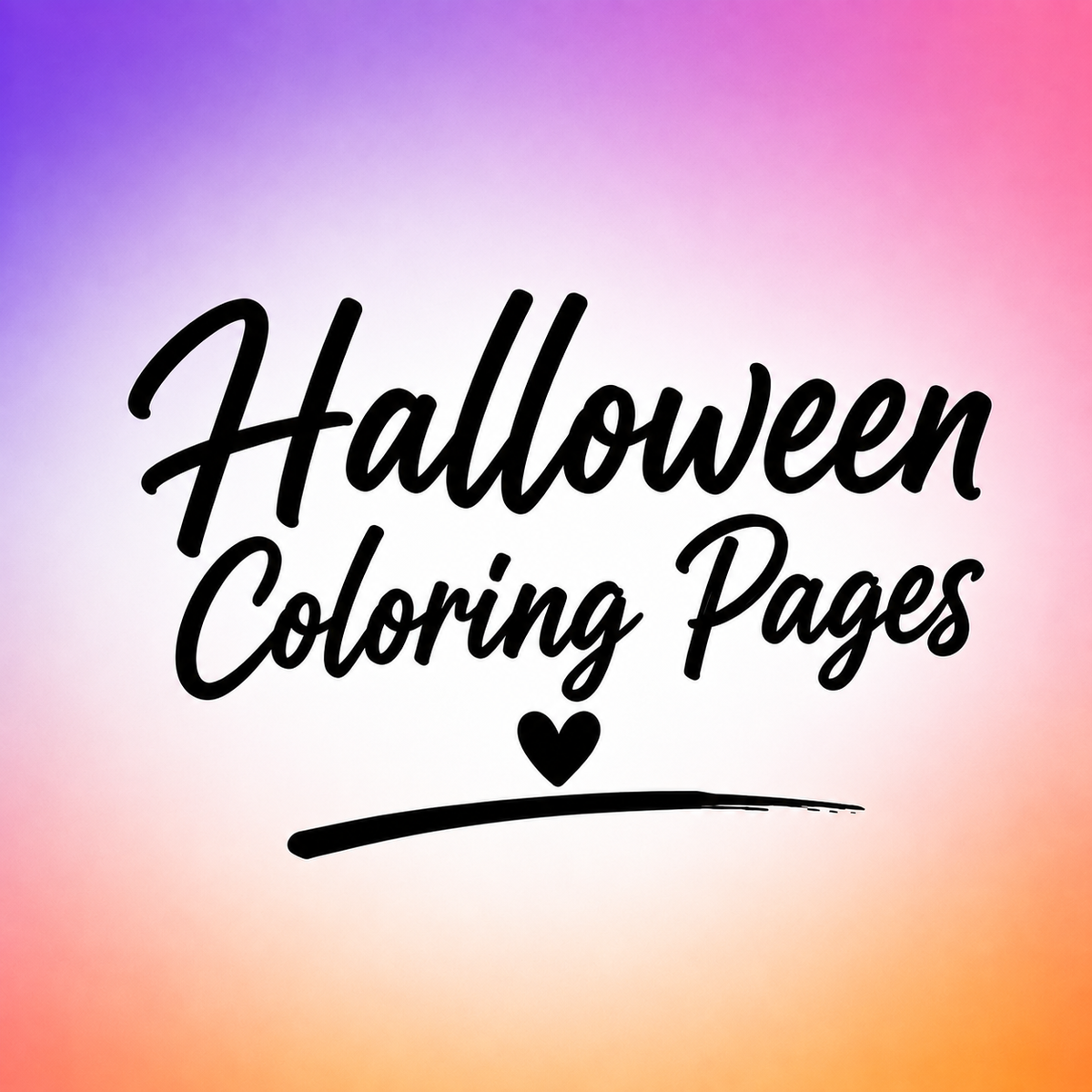 Halloween Coloring Pages & Books