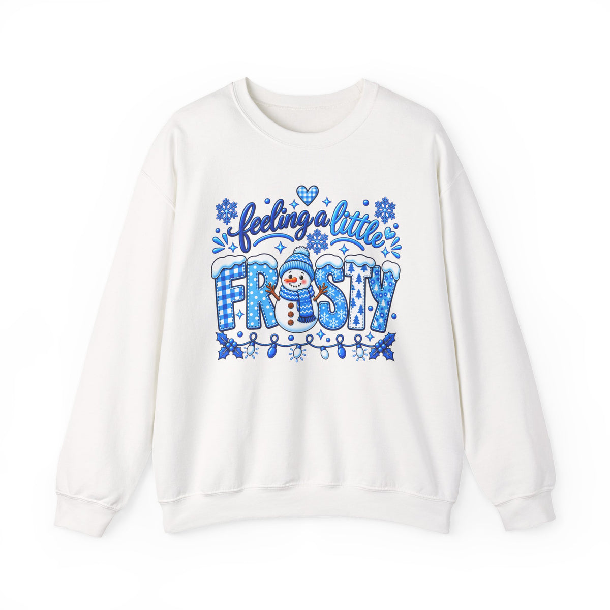 Feeling a Little Frosty Christmas Crewneck Sweatshirt