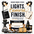 Lights, Camera, Finish! — Finish What You Start Printable Workbook