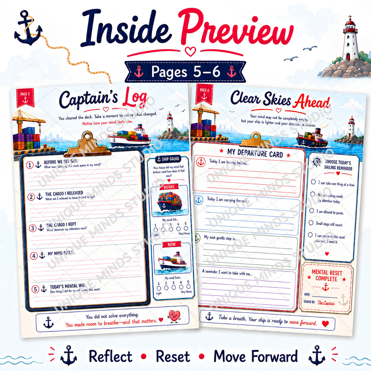 Empty Your Mind: A 10-Minute Mental Reset — Printable PDF