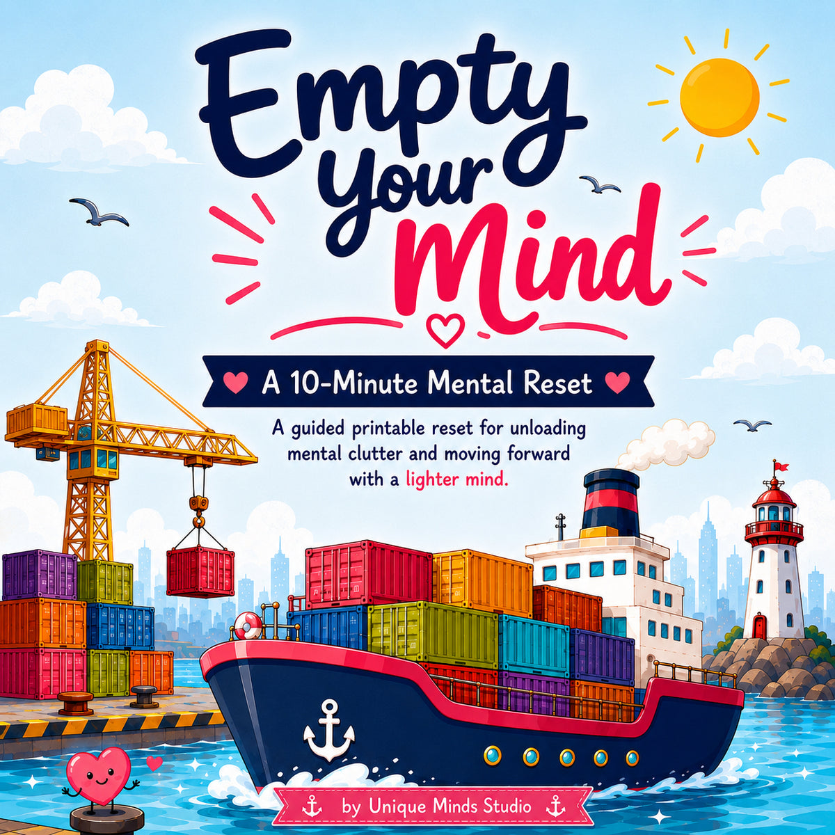 Empty Your Mind: A 10-Minute Mental Reset — Printable PDF